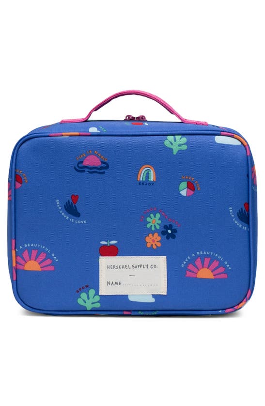 Herschel - Pop Quiz Lunch Box - Blue