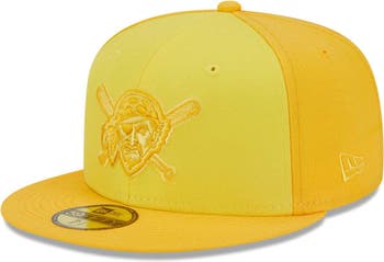 Men's Pittsburgh Pirates New Era Gold/Black 2023 City Connect 59FIFTY  Fitted Hat