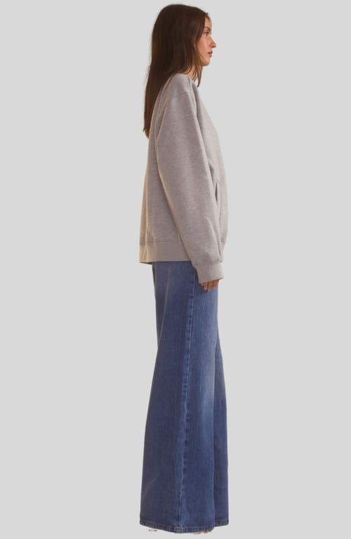 CYNTHIA ROWLEY CYNTHIA ROWLEY SHOULDER BUTTONS SWEATSHIRT