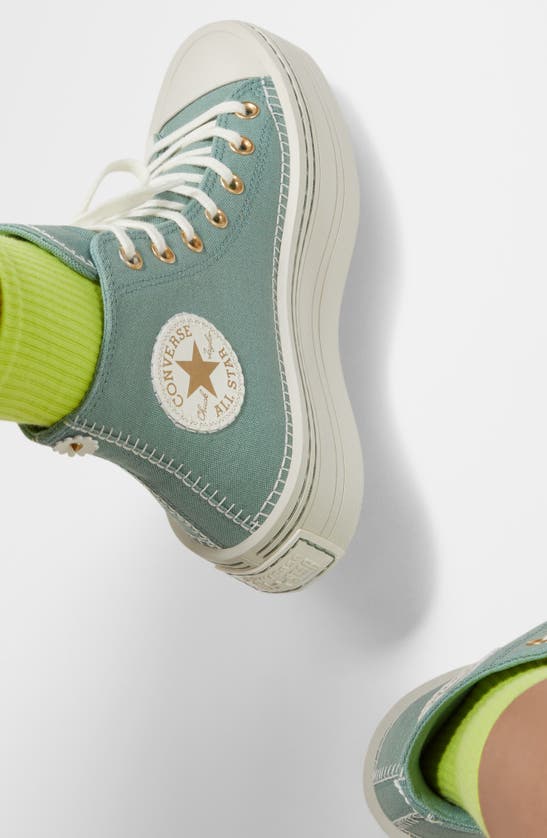 Shop Converse Chuck Taylor® All Star® Modern High Top Sneaker In Herby/ Egret/ Egret