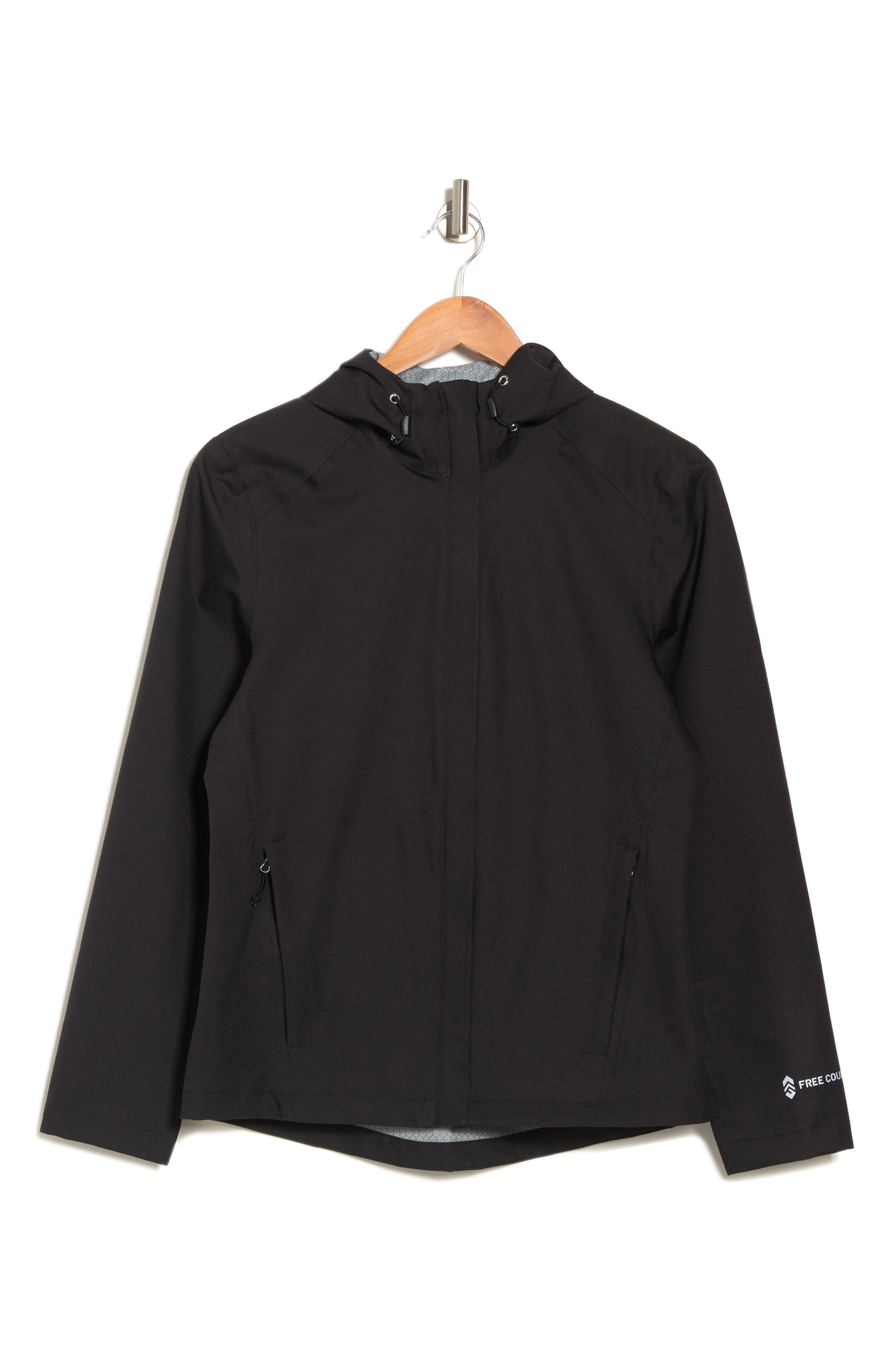 Country X20 Short Rain Jacket In Black 