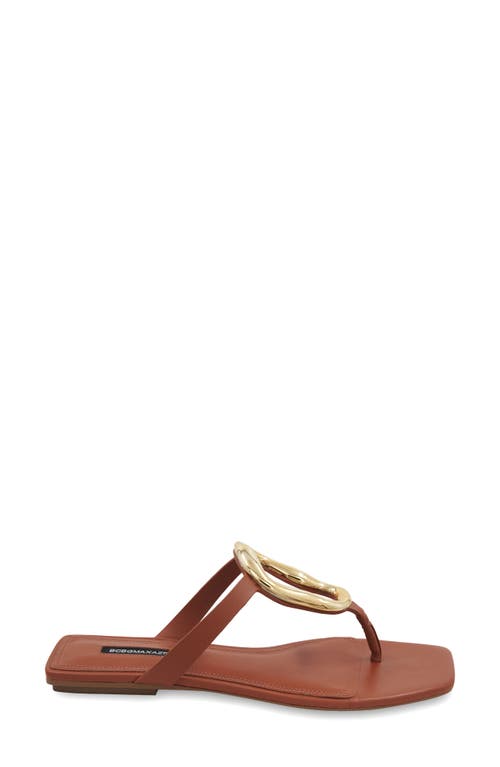 Bcbgmaxazria Kima Flip Flop In Cognac
