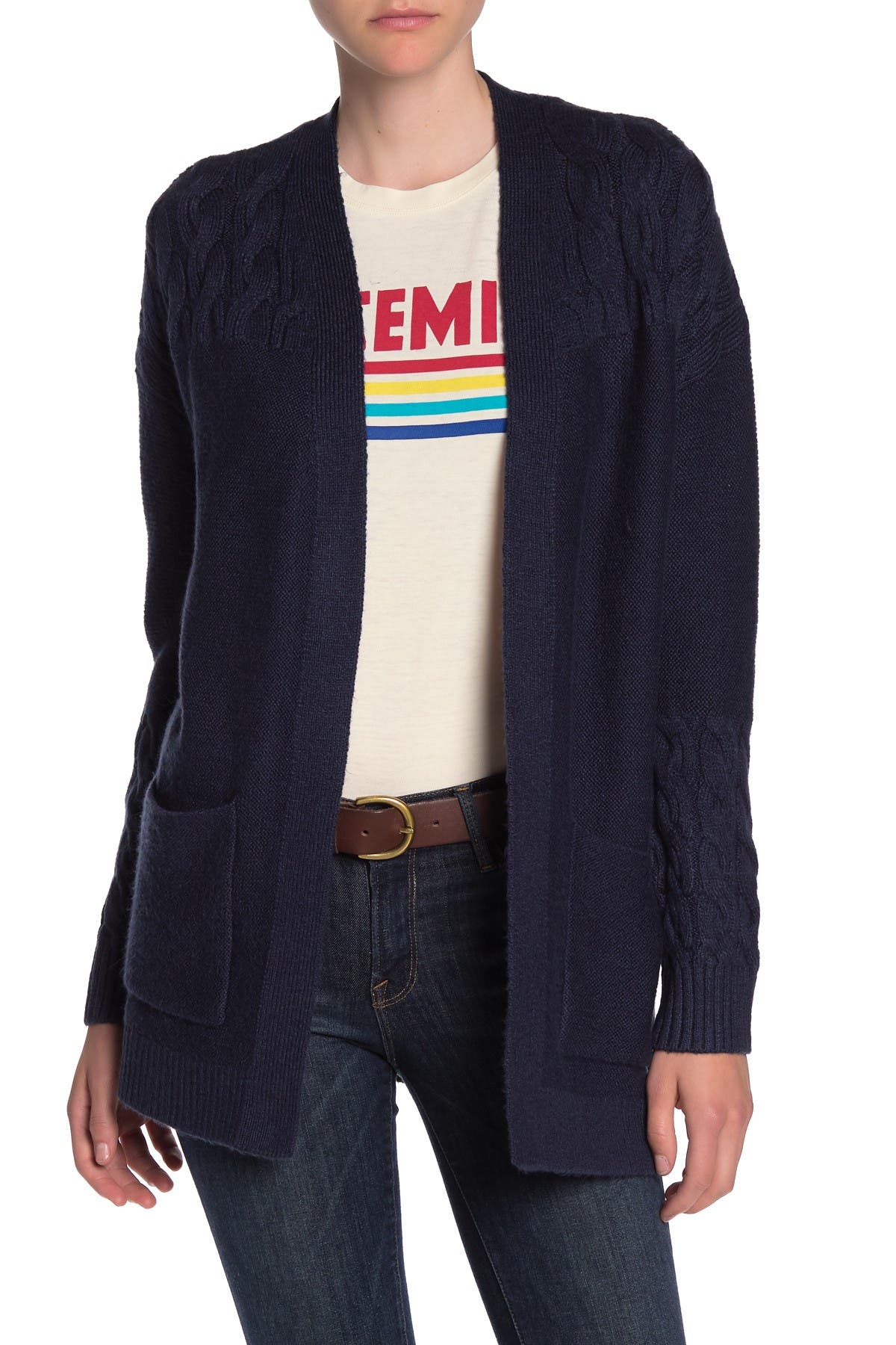lucky brand long cardigan