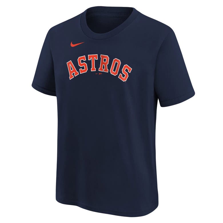 Shop Nike Youth  Kyle Tucker Navy Houston Astros Name & Number T-shirt
