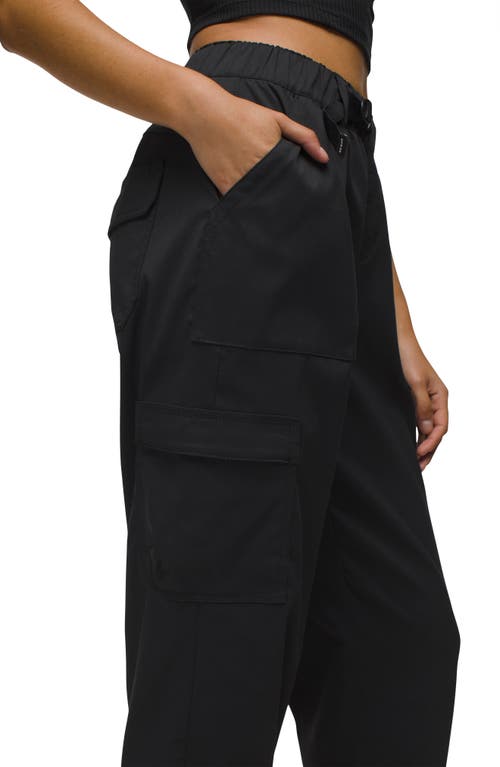 Prana Stretch Zion™ Elastic Waist Joggers In Black