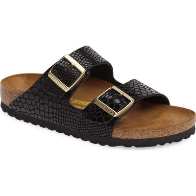 Birkenstock Arizona Birko-Flor Sandal, Black