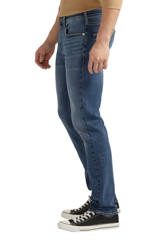 Shop Silver Jeans Co. Konrad Slim Straight Leg Jeans In Indigo