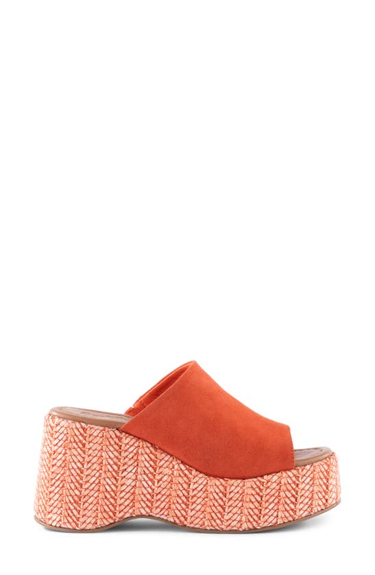 Shop Seychelles Tulip Platform Sandal In Orange