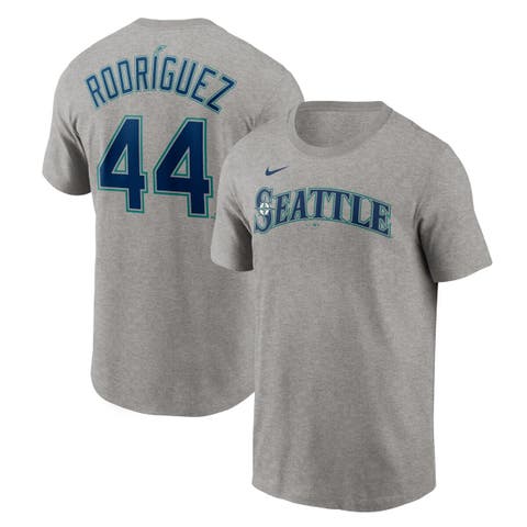 Men's Nike Julio Rodriguez Anthracite American League 2023 MLB All-Star Game Name & Number T-Shirt Size: Small
