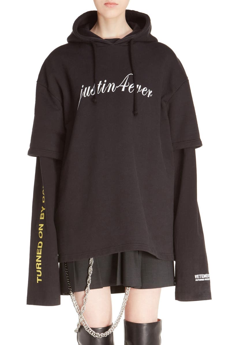 Hoodie double sleeve Clearance