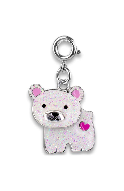 CHARM IT CHARM IT!® SWIVEL GLITTER POLAR BEAR CHARM 