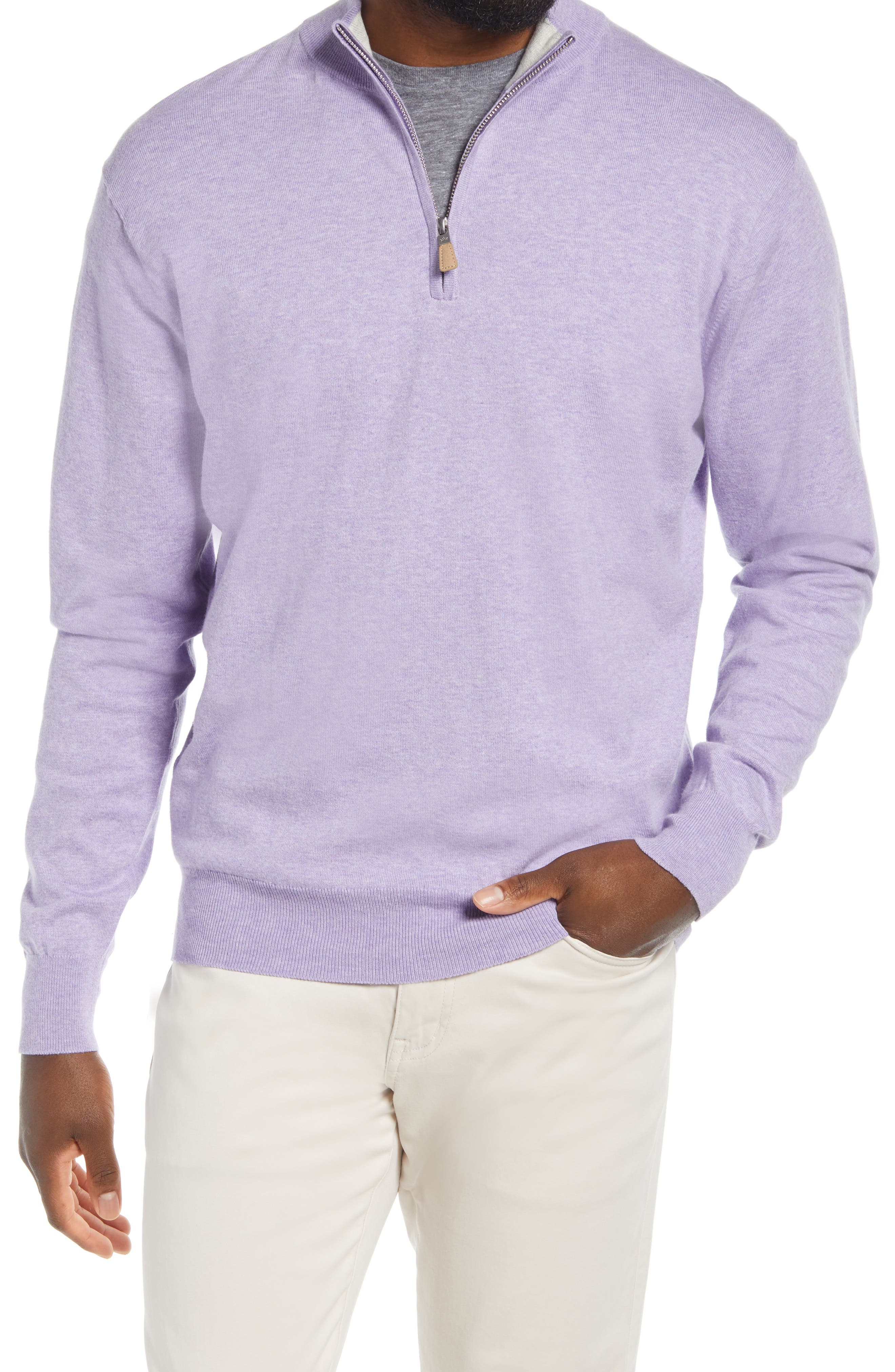 plum turtleneck