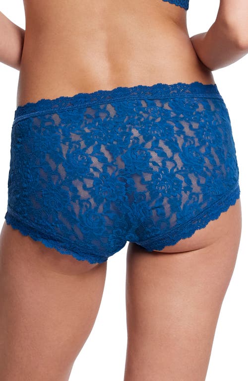 Shop Hanky Panky Signature Lace High Waist Boyshorts In Riviera