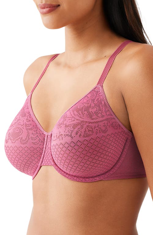 Shop Wacoal Visual Effects Underwire Minimizer Bra In Malaga