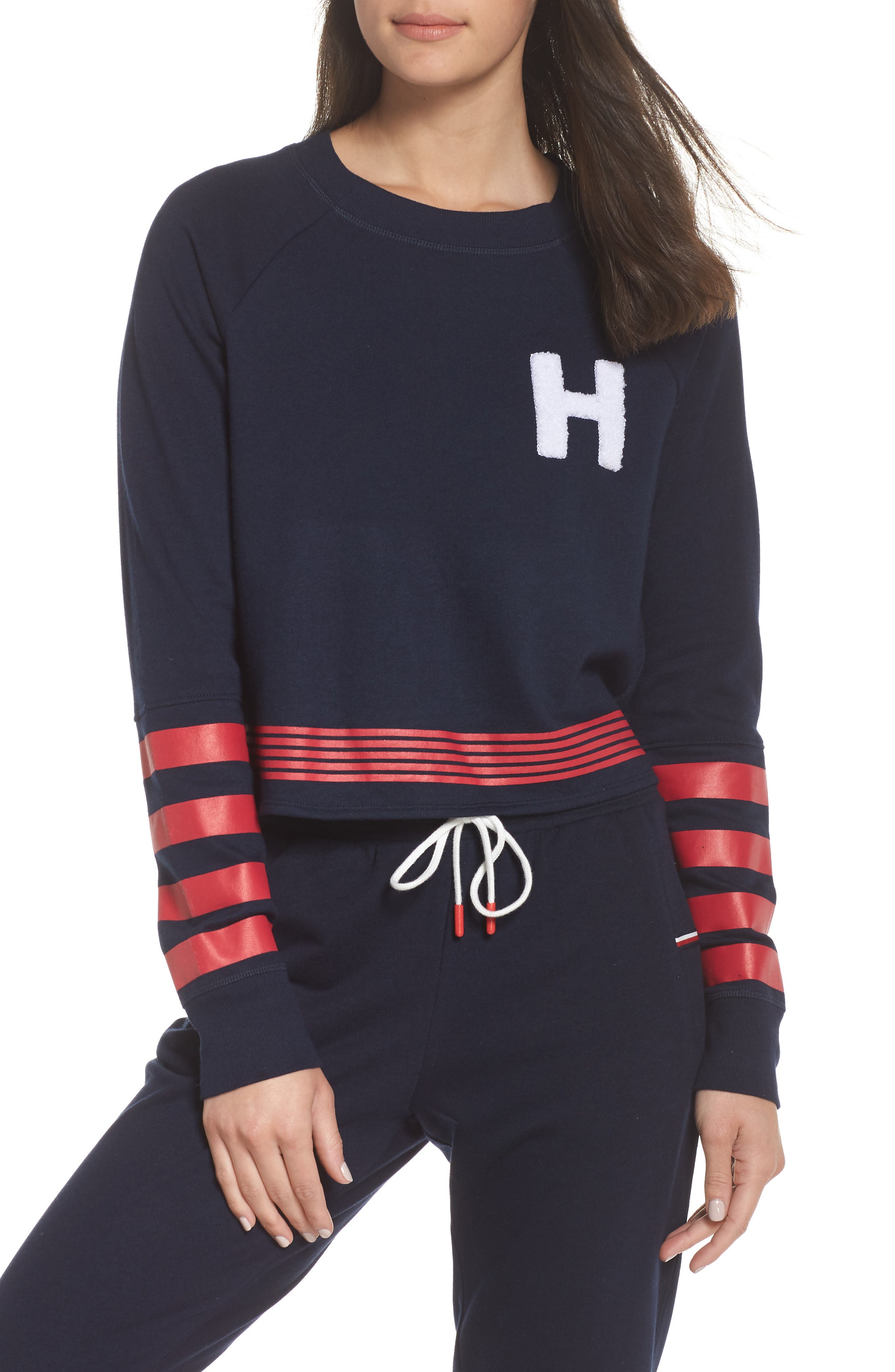 tommy hilfiger lounge sweatshirt