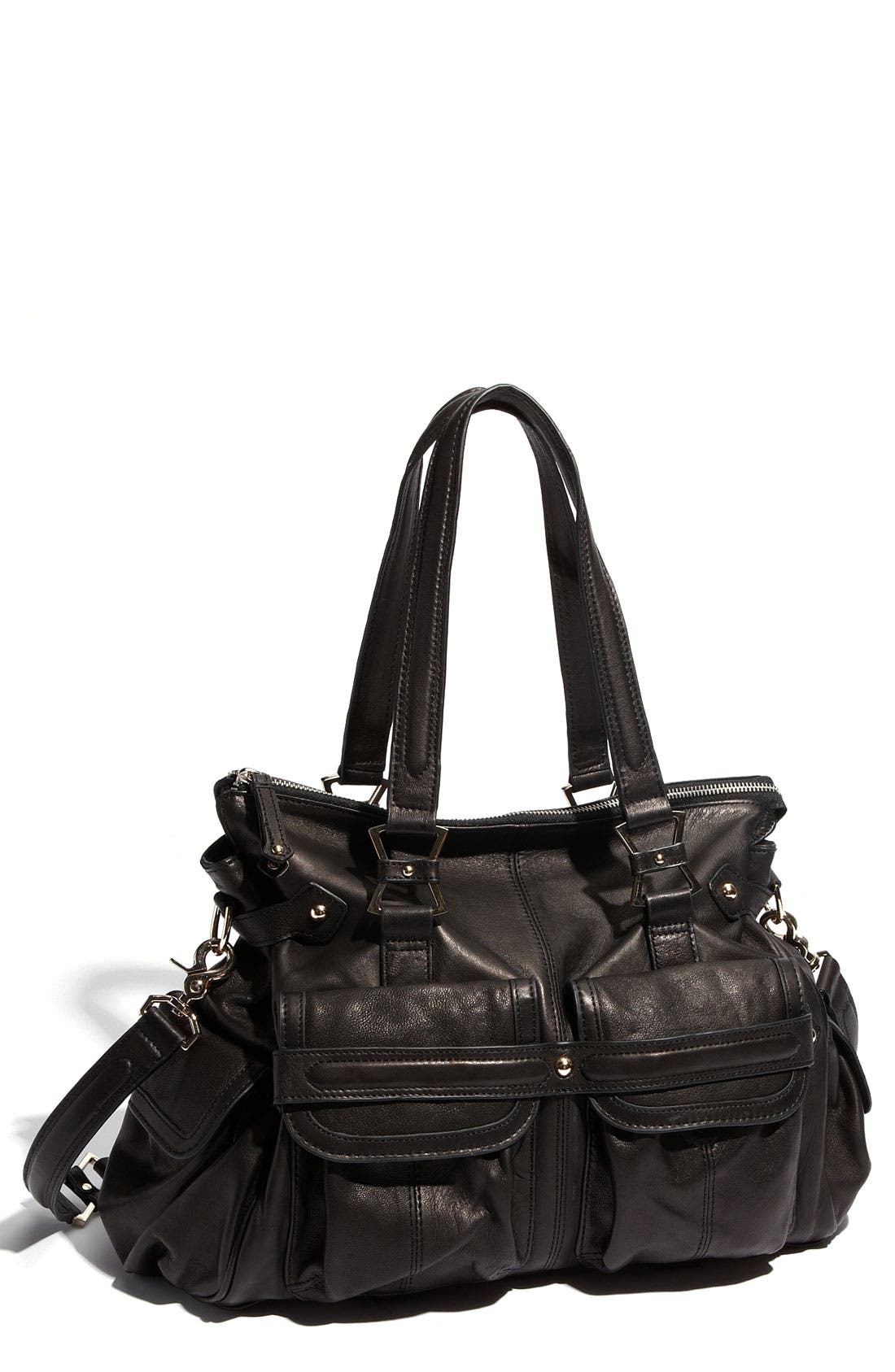 michael kors raven handbag