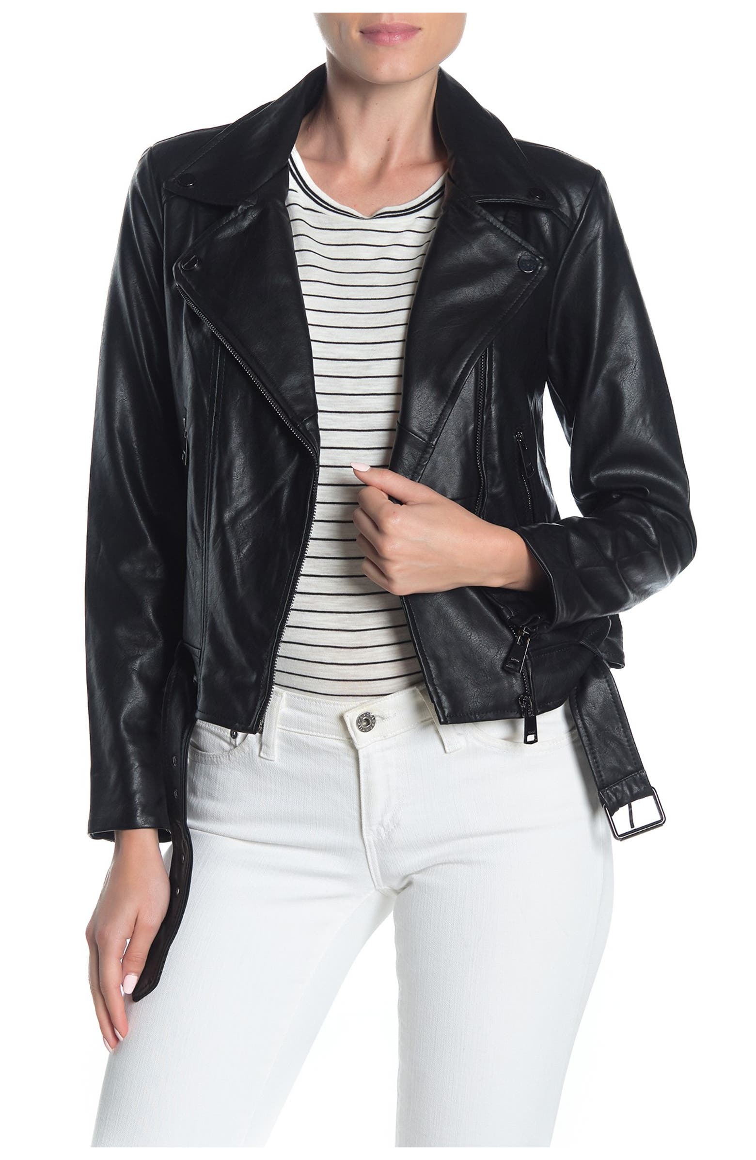 Elodie Faux Leather Moto Jacket | Nordstromrack