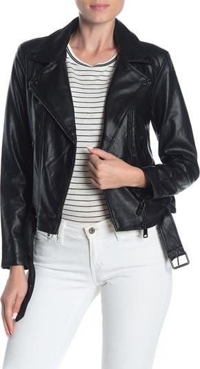 Elodie Faux Leather Moto Jacket 2921726 - S / Black