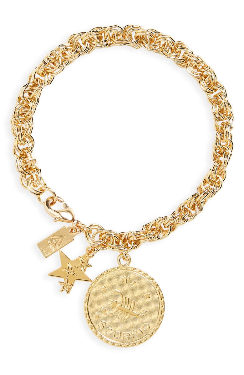 CAM Euphoria Ascending Zodiac Bracelet, Main, color, SCORPIO