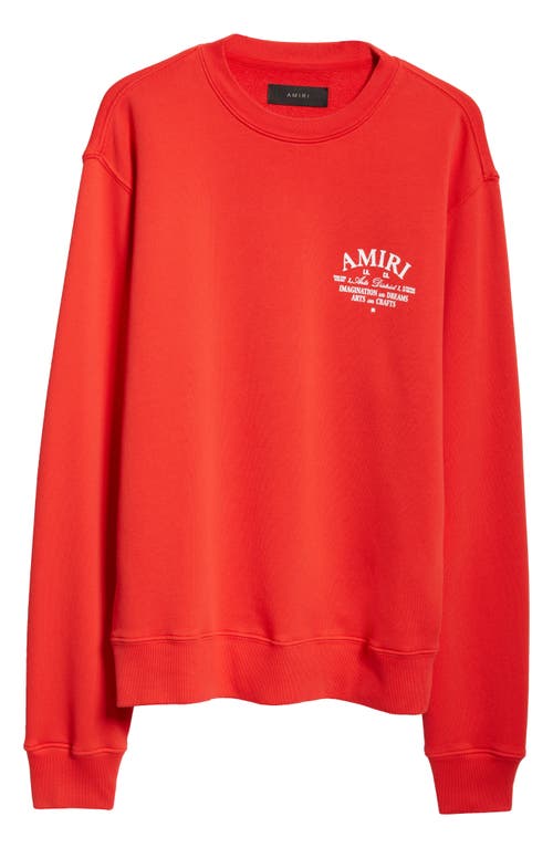 AMIRI Arts District Cotton Crewneck Graphic Sweatshirt at Nordstrom,