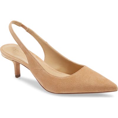 Michael Michael Kors Page Pointed Toe Pump, Brown