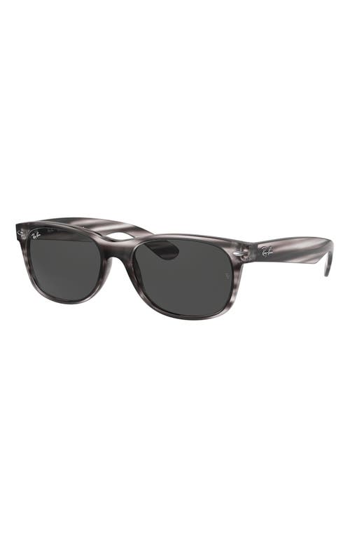 Ray Ban Ray In Striped Grey Havana/dark Grey
