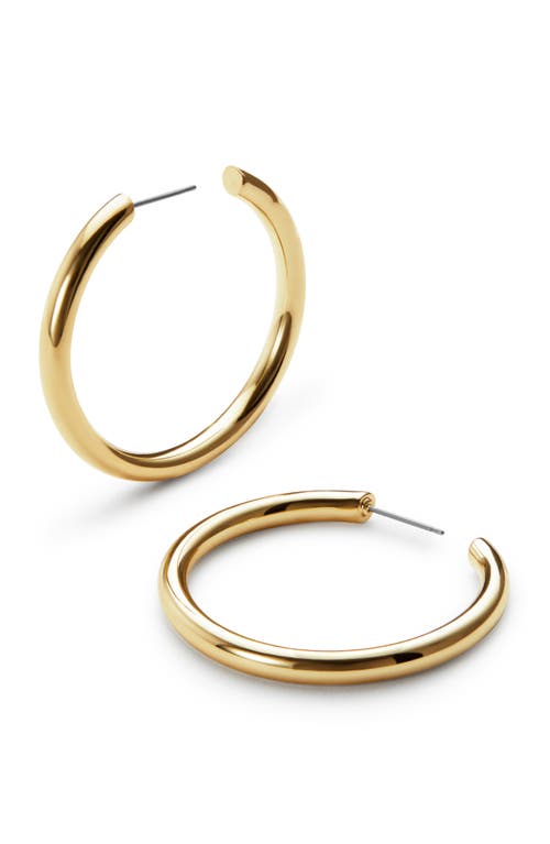 Shop Ana Luisa Hoop Earrings In Gold