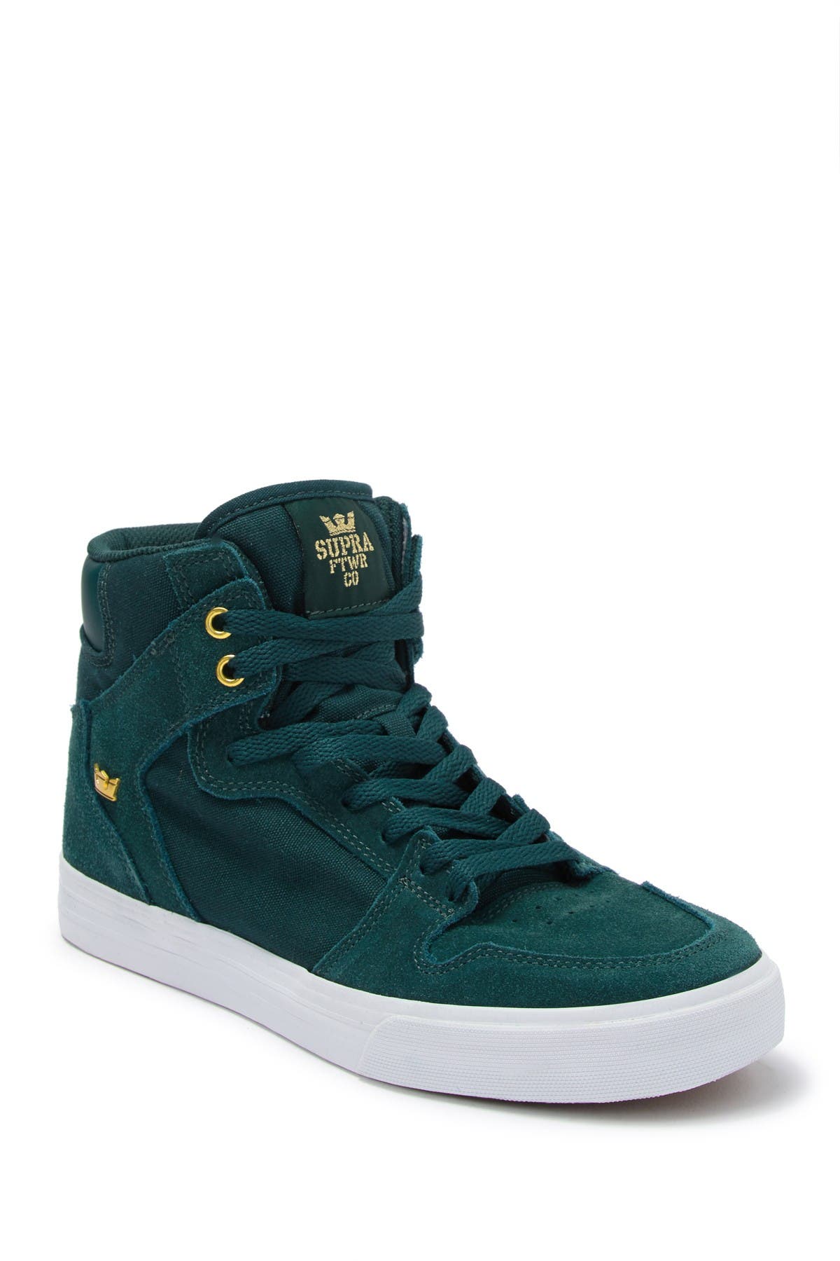 supra vaider suede high top sneaker