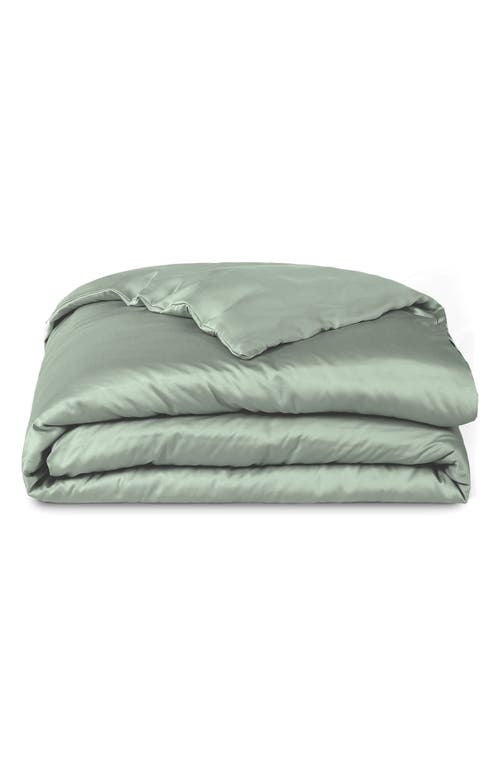 Shop Sijo Airyweight Duvet Cover In Sage