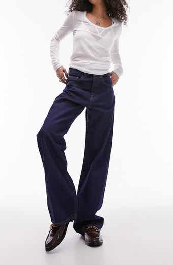 Topshop - Topshop Tall Straight Denim Jeans on Designer Wardrobe