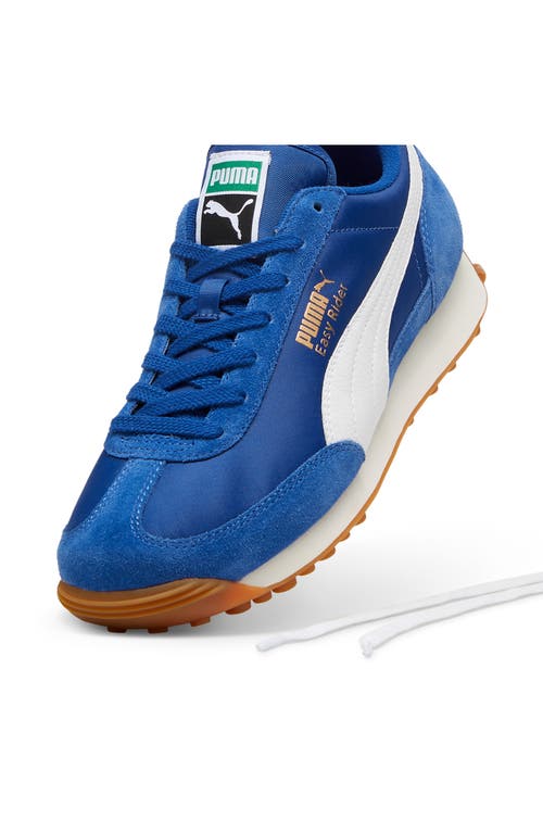 Shop Puma Easy Rider Sneaker In Clyde Royal- White