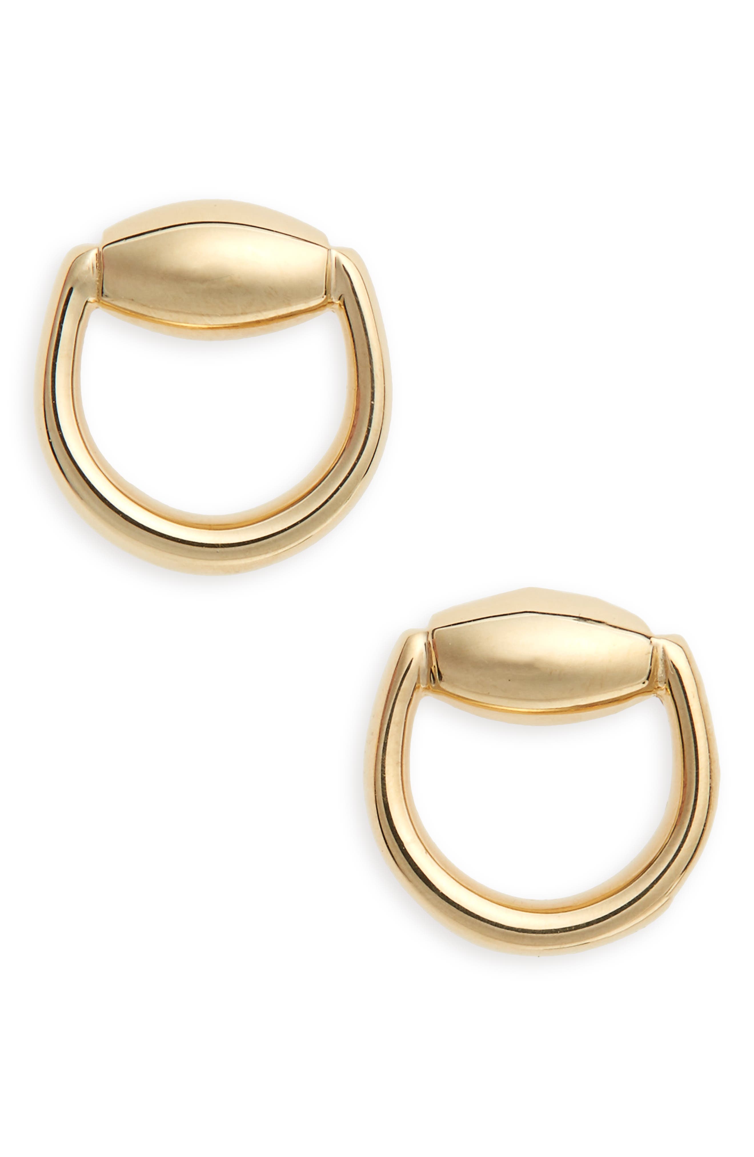 Gucci Horsebit Stud Earrings Nordstrom