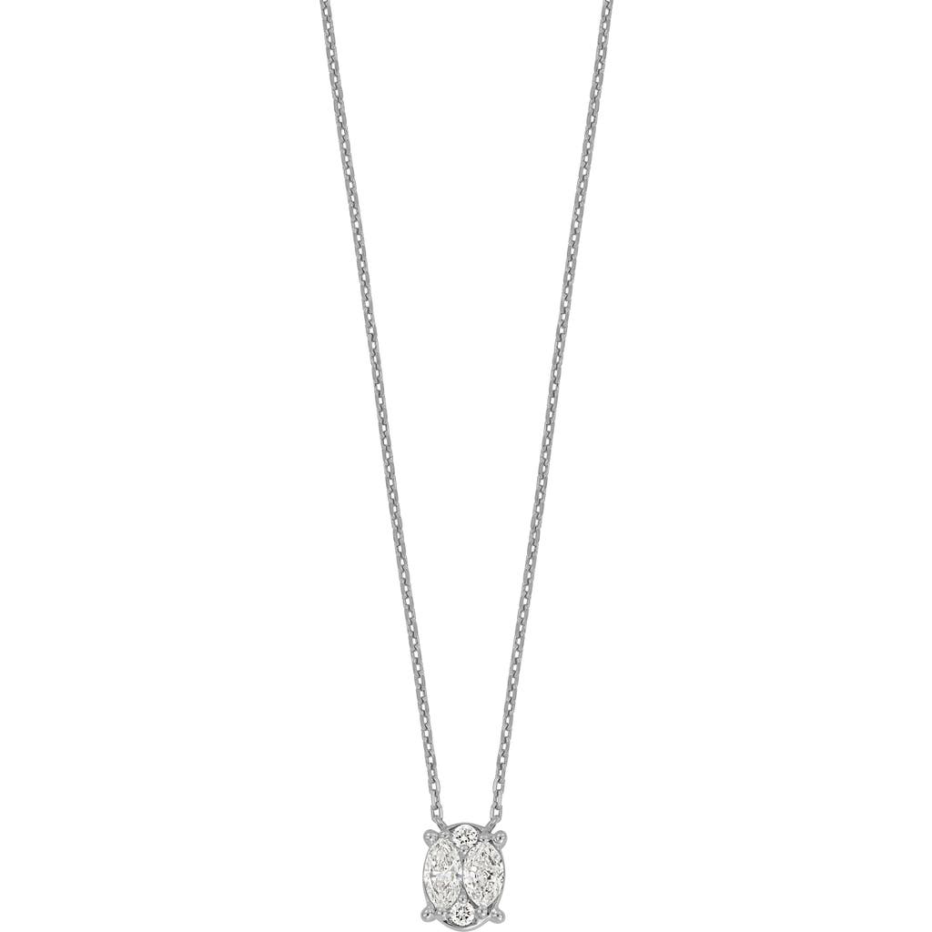 Bony Levy Mika Diamond Pendant Necklace In 18k White Gold