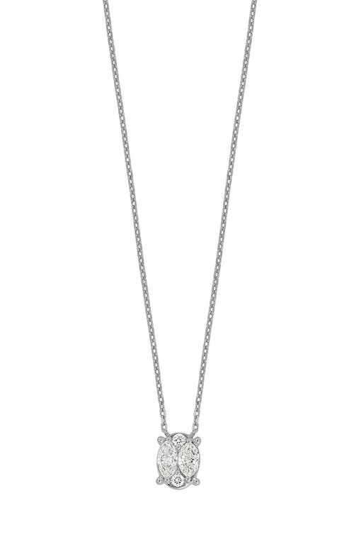 Bony Levy Mika Diamond Pendant Necklace In 18k White Gold