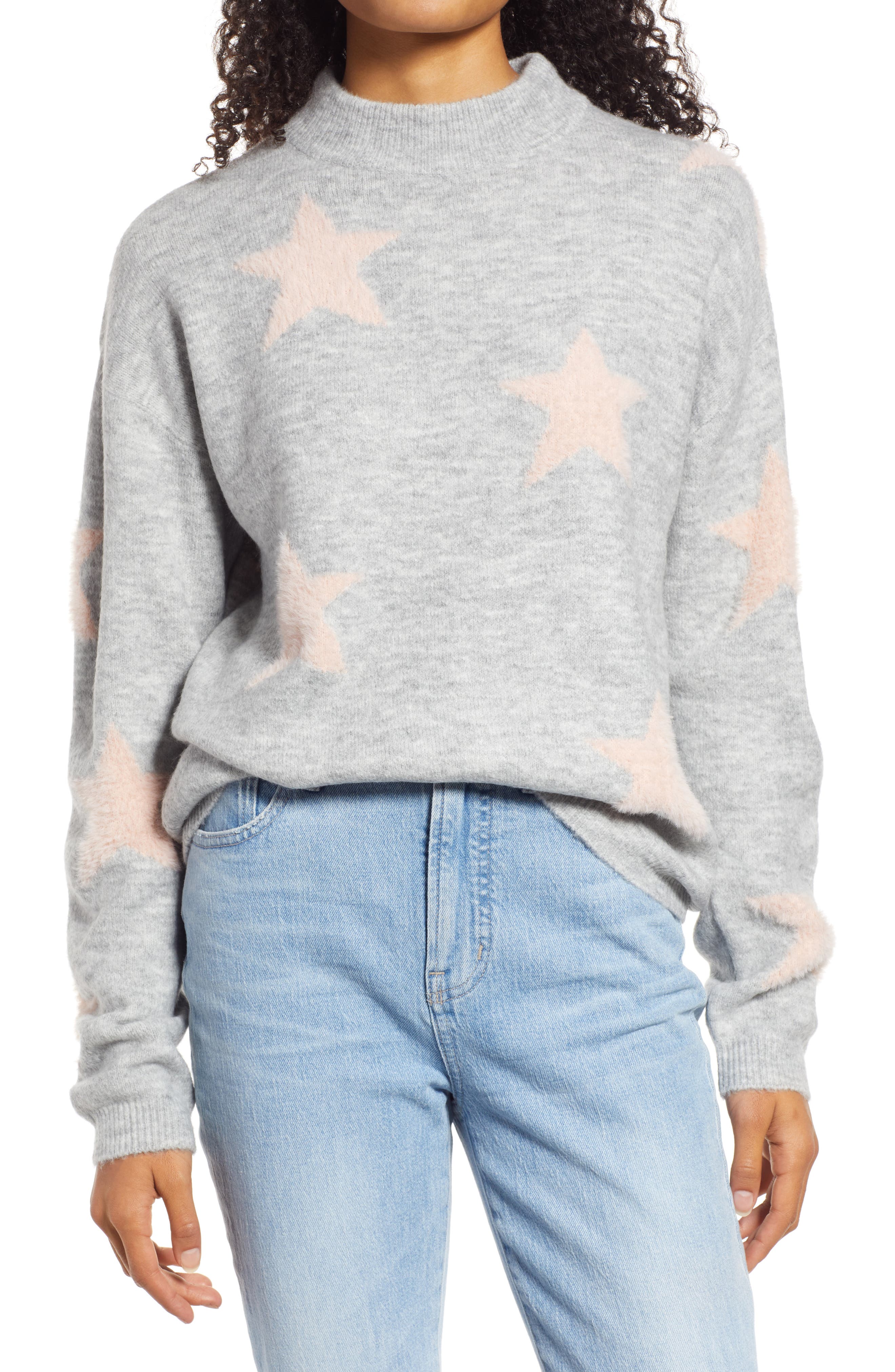 star pattern sweater