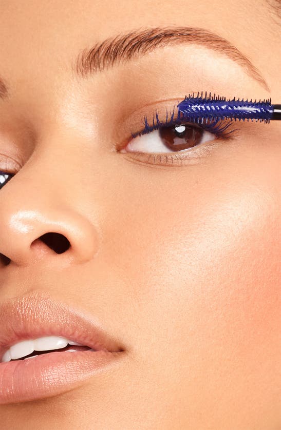 Shop Bossy Cosmetics Extremely Bossy Lengthening & Volumizing Mascara In Sapphire