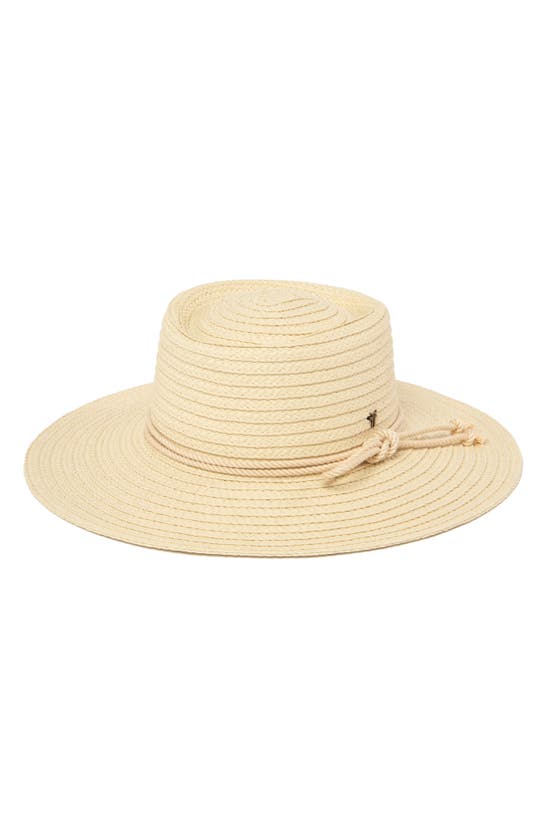 Frye Paper Braided Sun Hat In Neutral