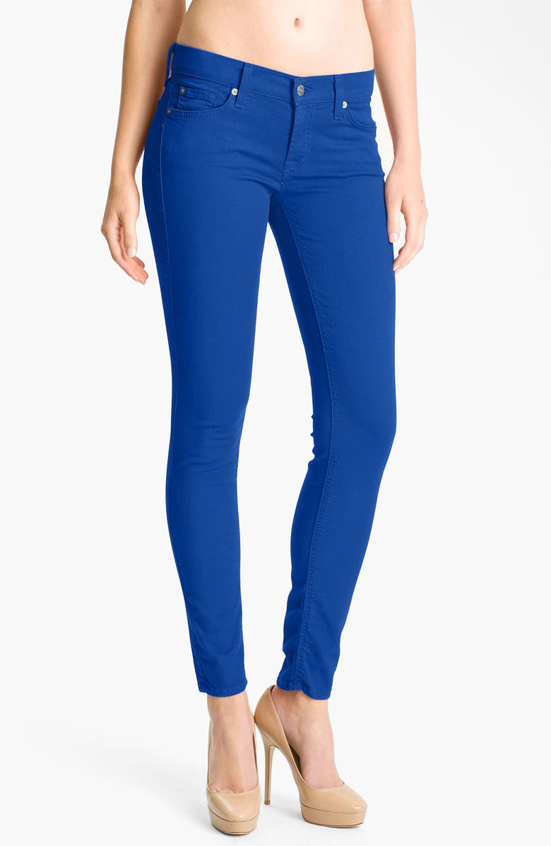 7 For All Mankind® 'The Skinny' Overdyed Jeans (Royalty Blue) | Nordstrom