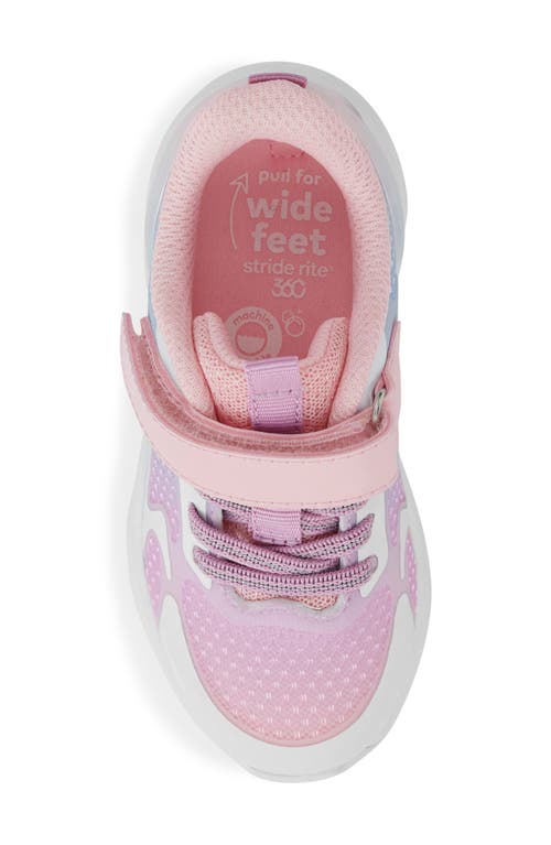 Shop Stride Rite Kids' Arlie Light-up Sneaker In Pink Multi