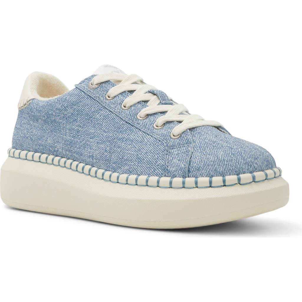 Roxy Stellar Platform Sneaker In Denim