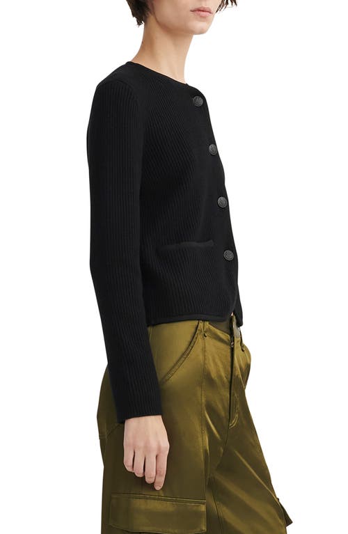 RAG & BONE RAG & BONE NANCY RIB MERINO WOOL BLEND CARDIGAN