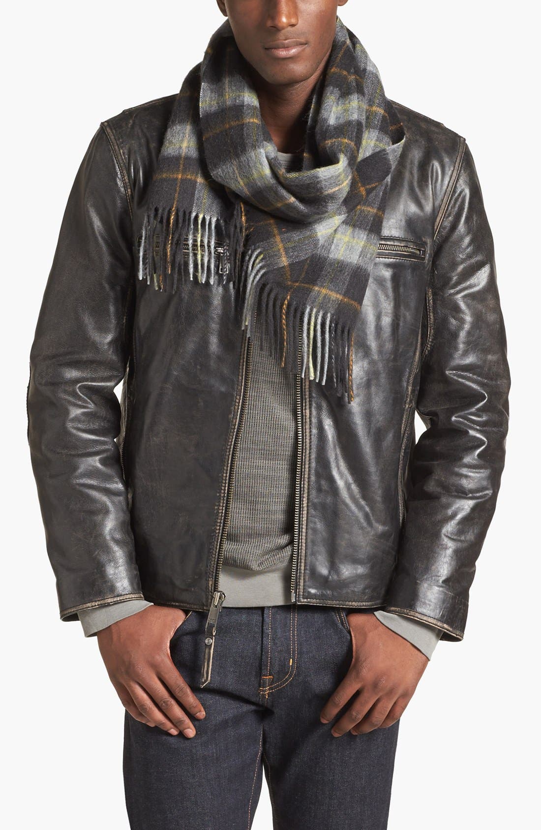 marc new york leather moto jacket