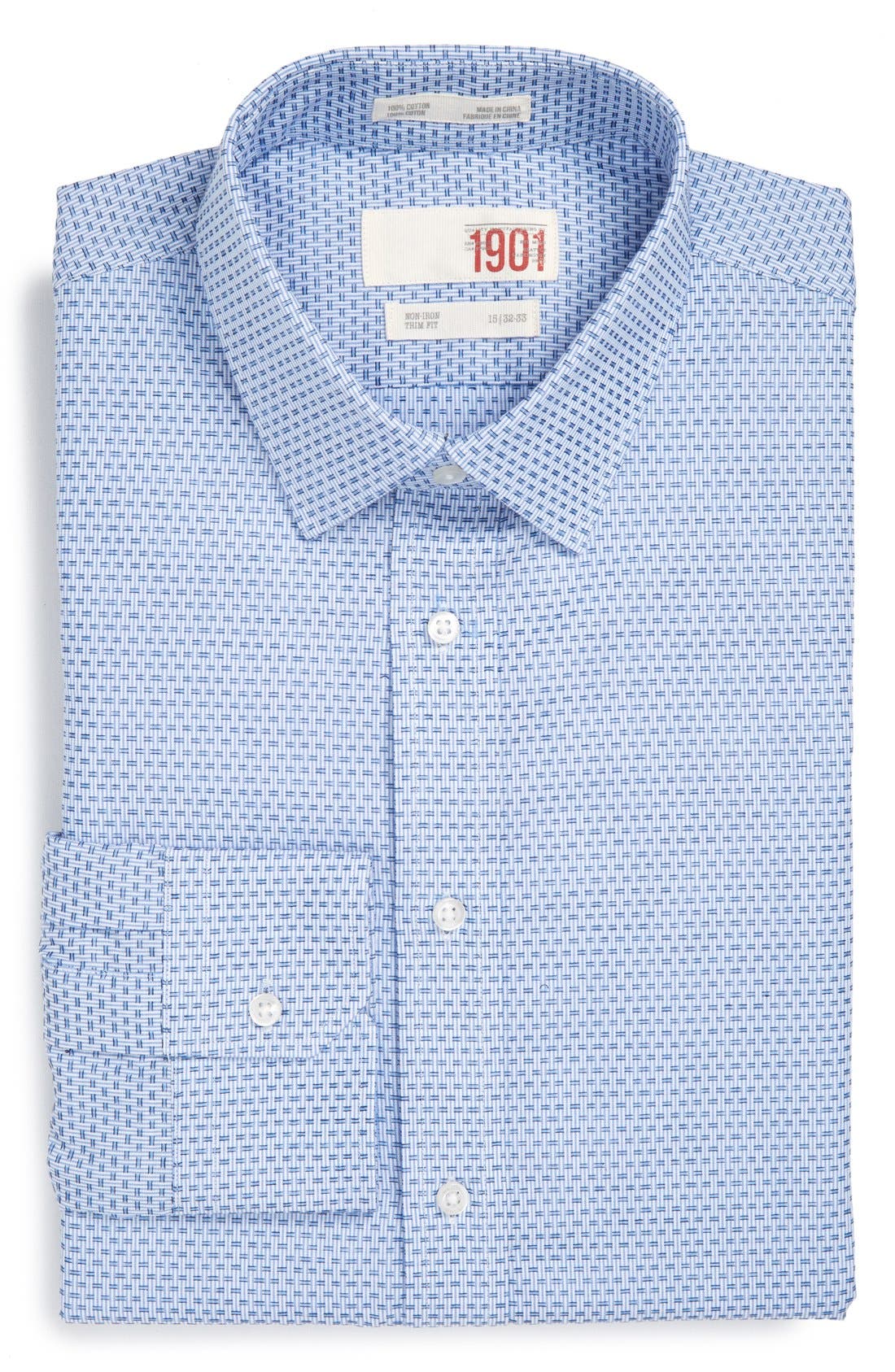 1901 Trim Fit NonIron Dress Shirt Nordstrom