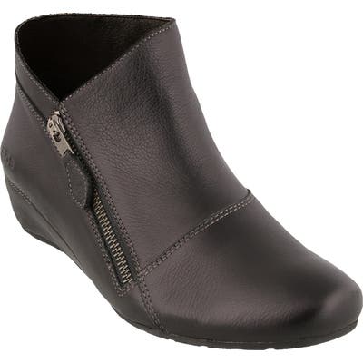 Taos Hideaway Wedge Bootie, Black