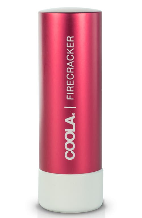 ® COOLA Suncare Mineral Liplux Organic Tinted Lip Balm SPF 30 in Firecracker