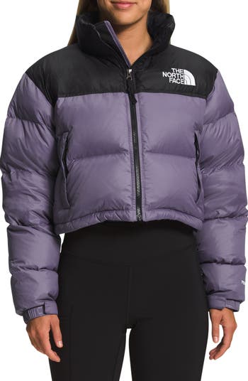 The North Face Nuptse Water Repellent 700 Fill Power Down Short Puffer ...
