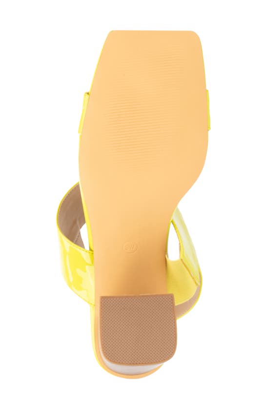 Fashion To Figure Women's Toni Wide Width Heels Sandals In Limeade