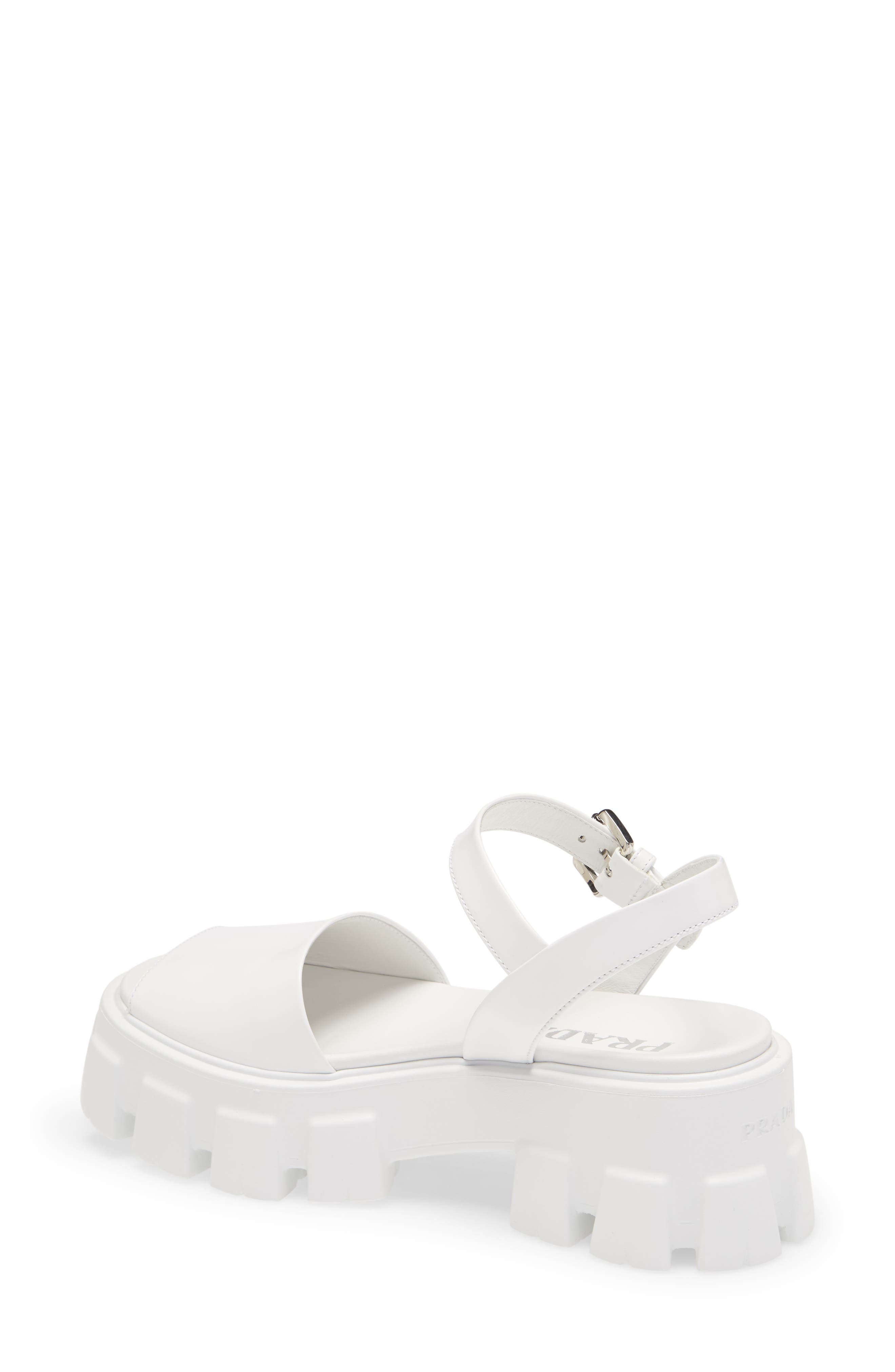 womens white prada trainers