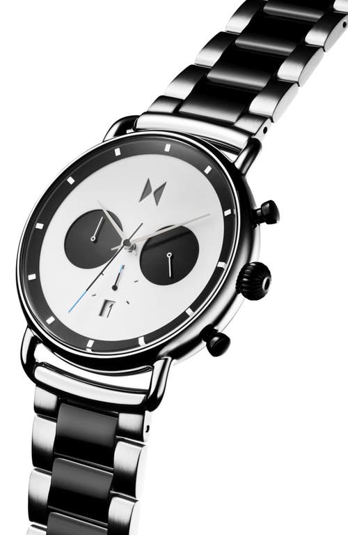 Mvmt Watches Blacktop Ii Chronograph Bracelet Watch, 47mm In Two Tone