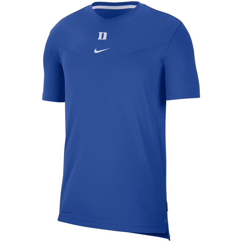 Men's Nike Royal Duke Blue Devils 2023 Coaches Performance Polo